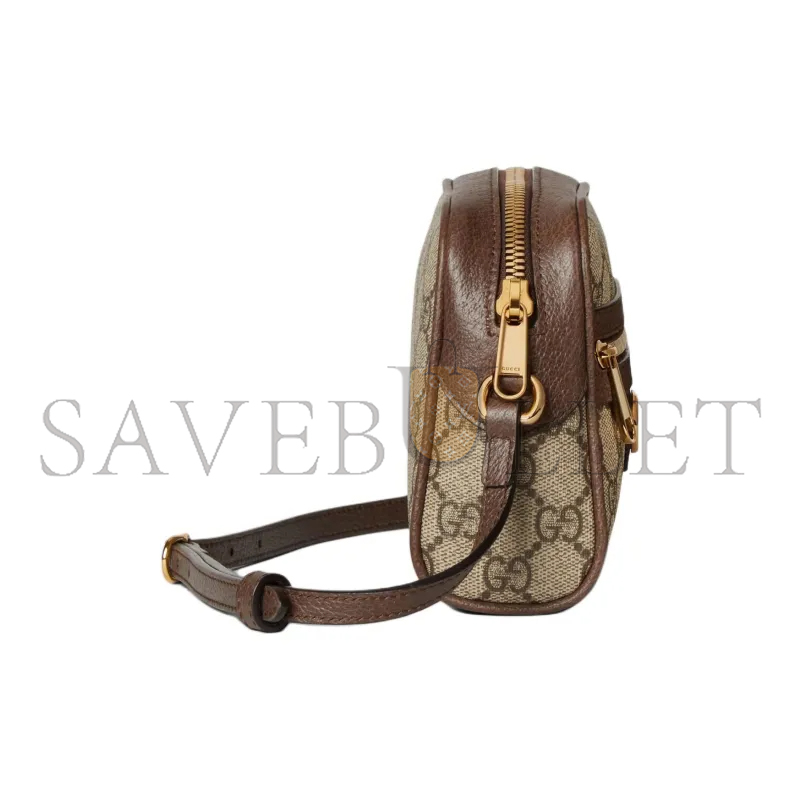 GUCCI OPHIDIA CANVAS SHOULDER BAG 772311 (18*14*5cm)